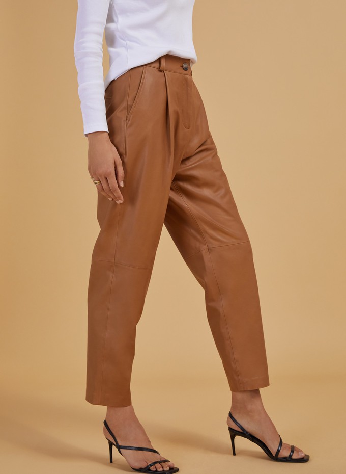 Faiza Leather Trouser from Baukjen