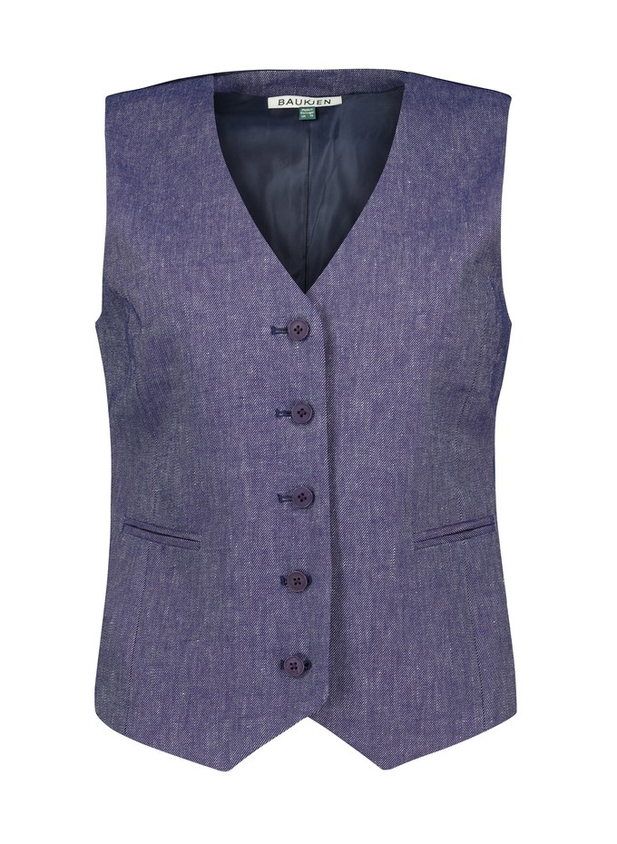 Ulrika Linen Waistcoat from Baukjen