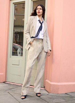 Henrietta Linen Trousers from Baukjen