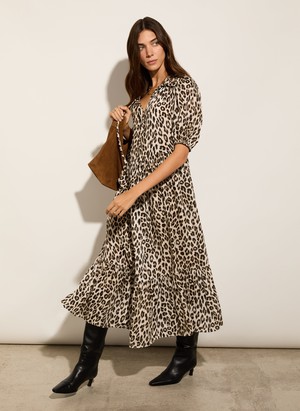 Lavinia Printed Midi Dress from Baukjen