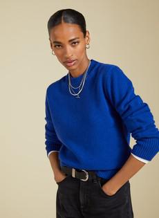 Zucca Wool Blend Crew Neck Jumper via Baukjen