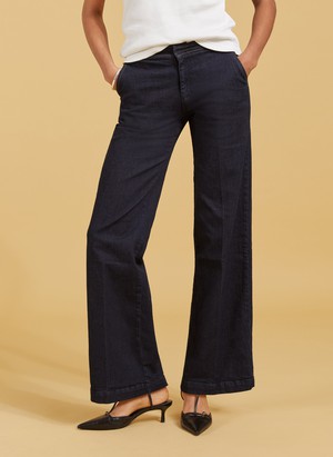 Margot Organic Cotton Stretch Wide Leg Jeans from Baukjen