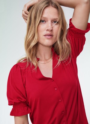 Noa Short Sleeve Blouse from Baukjen