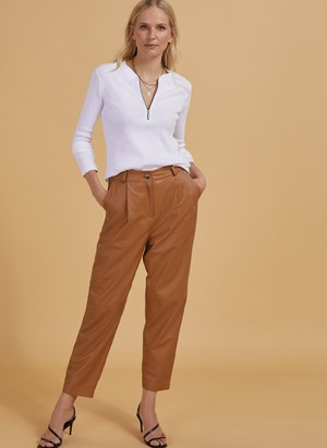 Faiza Leather Trouser from Baukjen