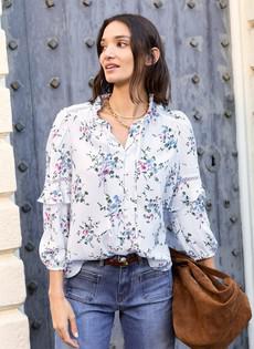 Clemenza Romantic Blouse via Baukjen