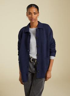 Bay Wool Blend Knitted Jacket via Baukjen