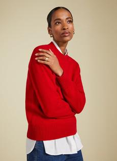 Zucca Wool Blend Crew Neck Jumper via Baukjen