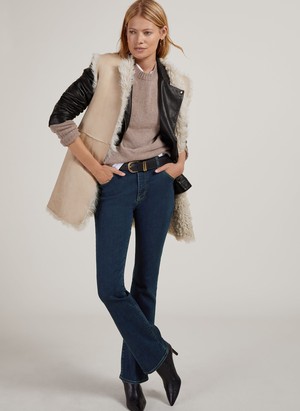 Ardi Shearling Gilet Vest from Baukjen