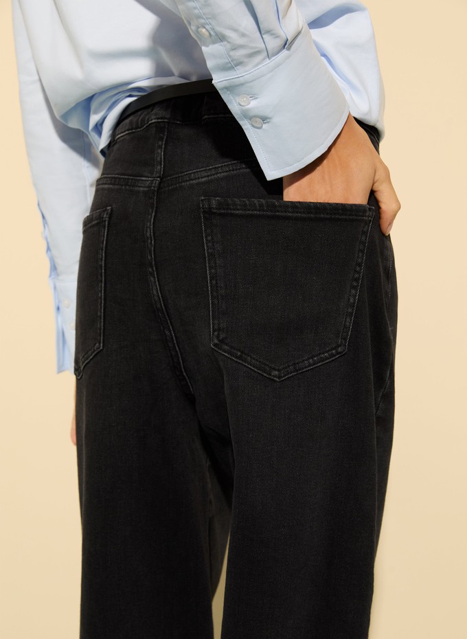 Nixi Organic Stretch Denim Barrel Jeans from Baukjen