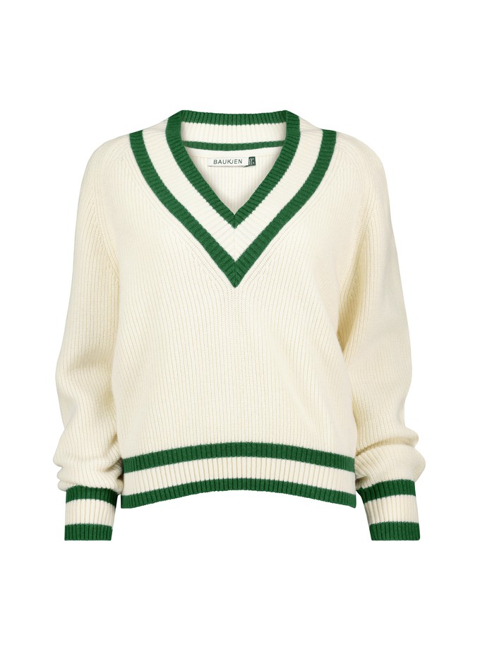 Kertinker Wool Blend Cricket Jumper from Baukjen