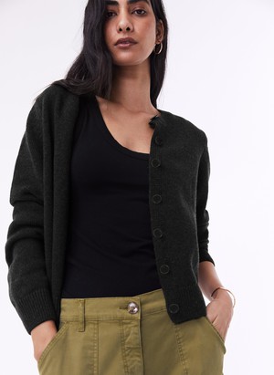 Marie Recycled Wool Cardigan from Baukjen