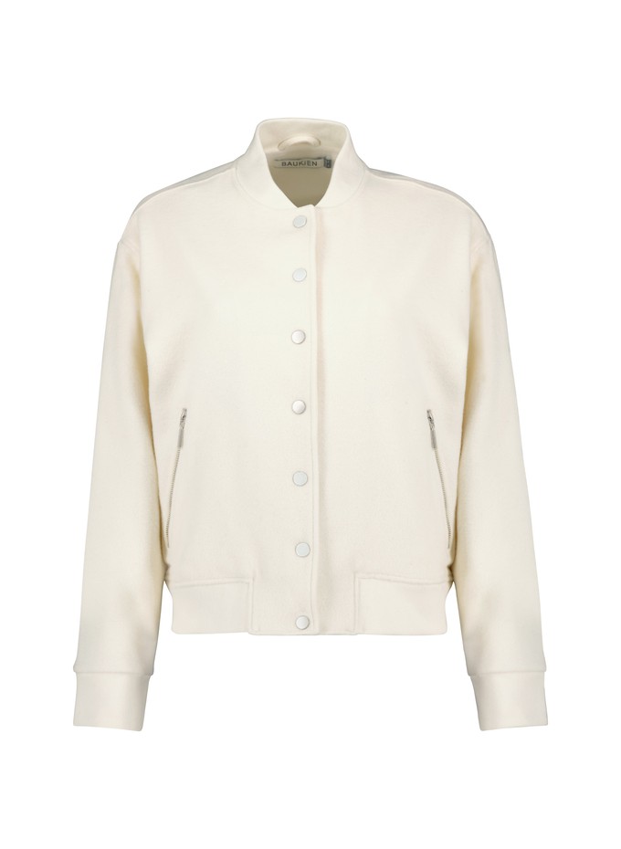 Antonia Wool Blend Bomber Jacket from Baukjen