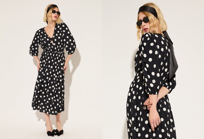 Olesia Printed Midi Dress from Baukjen