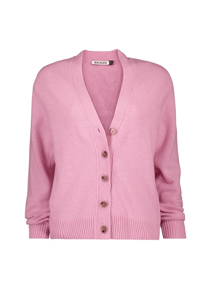 Celine V-neck Wool Blend Cardigan from Baukjen