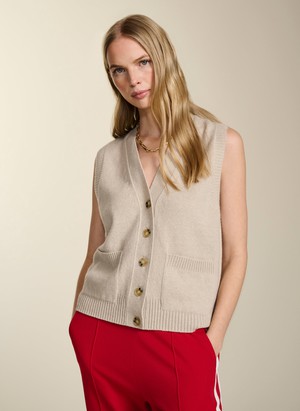 Anita Recycled Pure Wool Vest from Baukjen