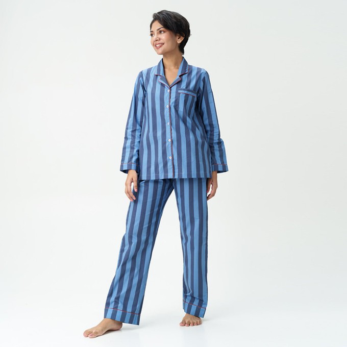 Indigo love pyjama set from Bhoomi