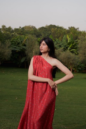 Nara Silk Dress from Bhoomi