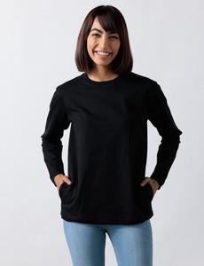 Pima French Terry Sweatshirt via Bhoomi