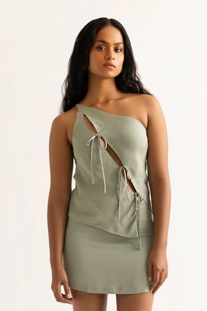 Dana Top - Mist Green from Bhoomi