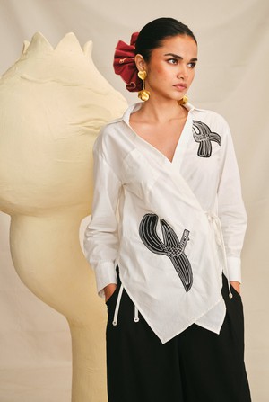 Bibi Wrap shirt from Bhoomi