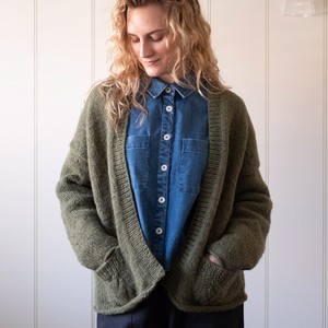 Margate Hand Knitted Cardigan from BIBICO