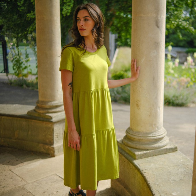 Maya Organic Jersey Dress from BIBICO