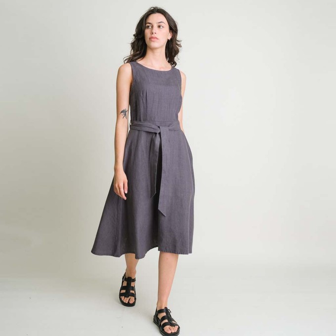 Grace Linen Swing Dress from BIBICO