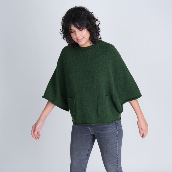 Holly Knitted Poncho from BIBICO