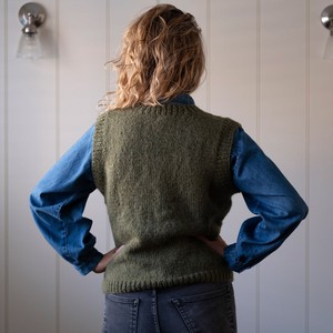 Mira Hand Knitted Waistcoat from BIBICO