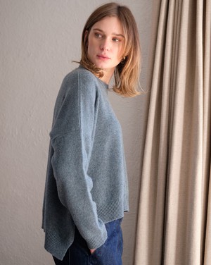 Layla Boxy Fit Wool Jumper from BIBICO