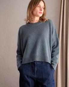 Layla Boxy Fit Wool Jumper via BIBICO