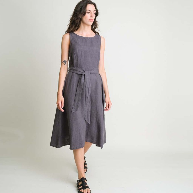 Grace Linen Swing Dress from BIBICO