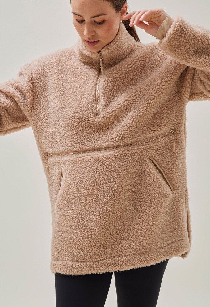 Pile Fleecepullover - Beige from Boob Design