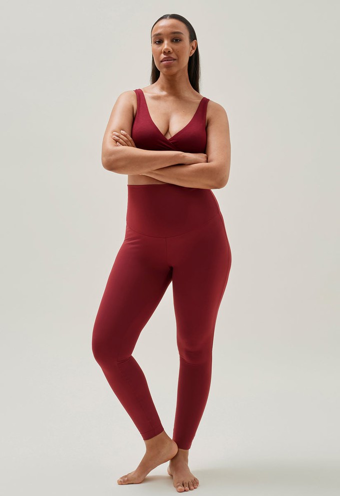 Umstandsleggings Yoga - Rot from Boob Design