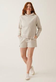 Umstands-Sweatshorts - Light Beige via Boob Design