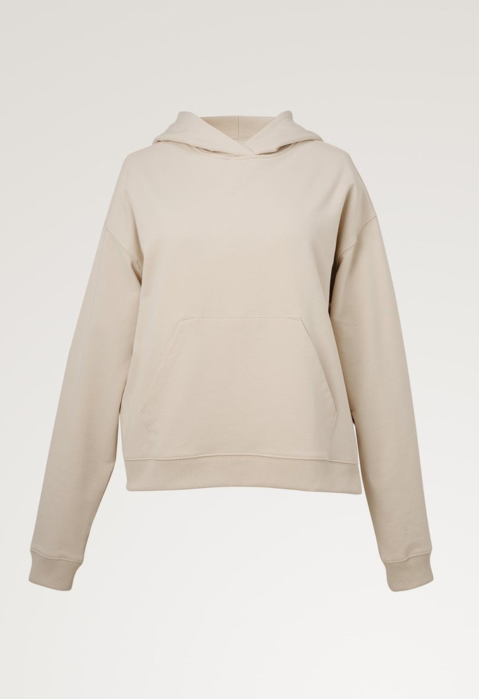 Umstands Hoodie mit Stillfunktion - Light Beige from Boob Design