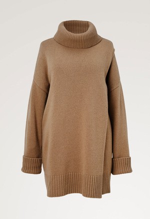 Oversized Umstands- und Stillpullover - Camel from Boob Design