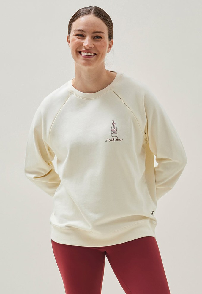 Still Sweatshirt Milk bar - Off white from Boob Design