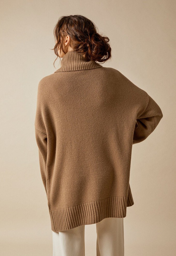 Oversized Umstands- und Stillpullover - Camel from Boob Design