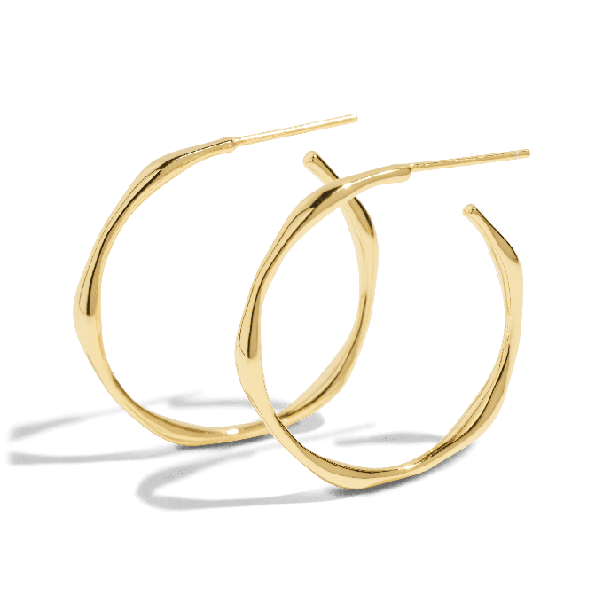 THE COCO HOOP - 18k gold vermeil from Bound Studios