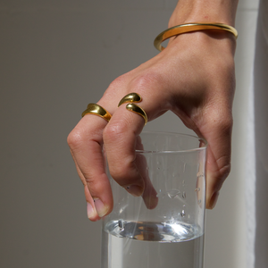 THE AVA RING - solid gold from Bound Studios