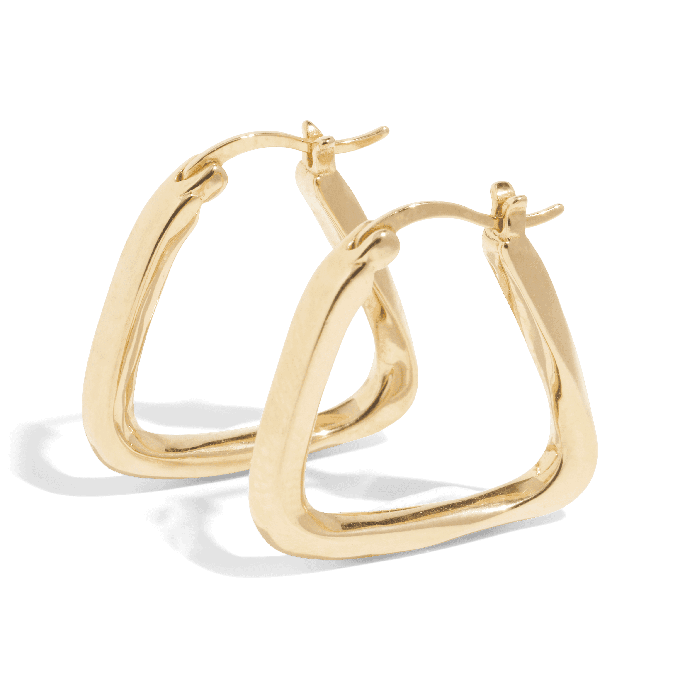 THE BAILEY HOOP  - 18k gold vermeil from Bound Studios