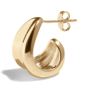 THE AVA HOOP  - 18k gold vermeil from Bound Studios