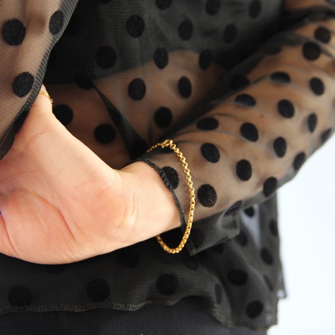 THE RILEY ROLO BRACELET - solid gold from Bound Studios