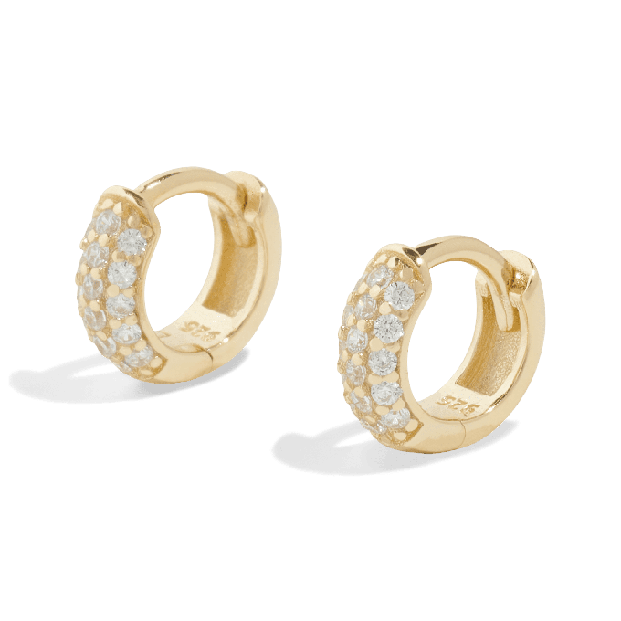 THE AURORA HOOP S - 18k gold vermeil from Bound Studios