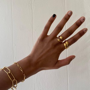 THE HARPER RING - solid gold from Bound Studios