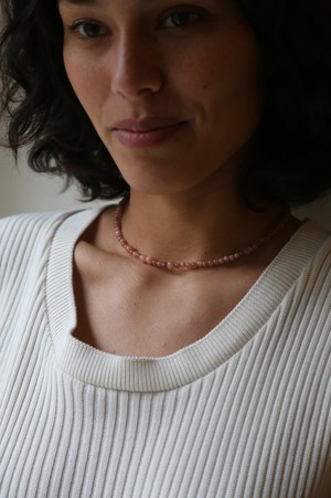 THE YUNA NECKLACE - Sunstone from Bound Studios