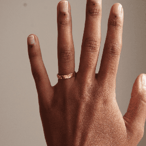 THE IMANI RING - solid gold from Bound Studios