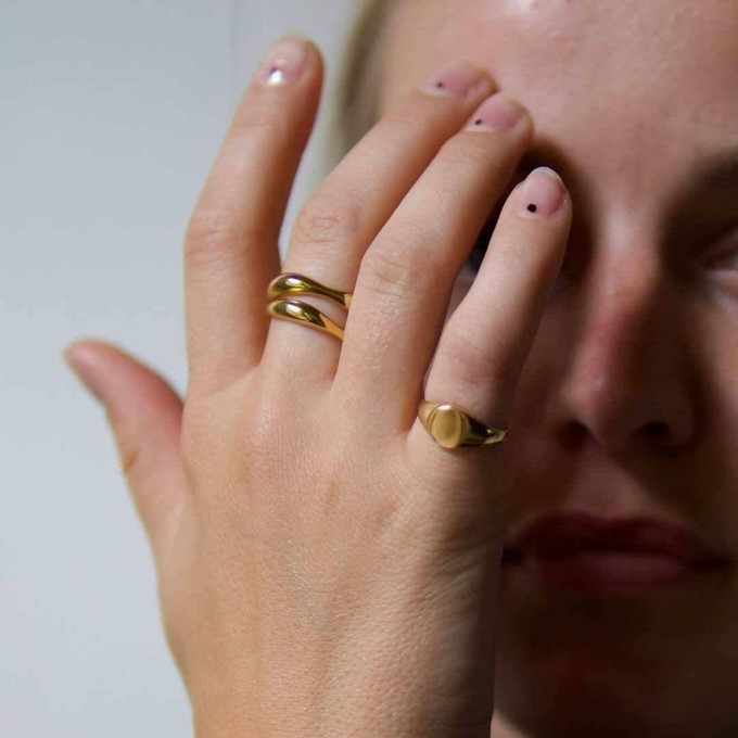 THE MALU RING  - solid gold from Bound Studios