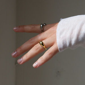 THE JUNE RING - Solid 14k gold from Bound Studios